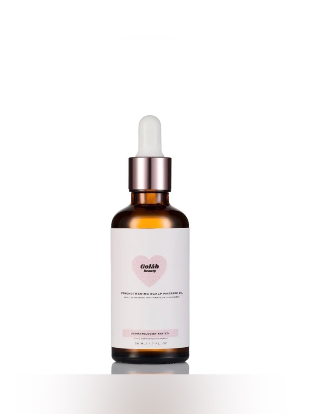 Golab Beauty Strengthening Scalp Massage Oil - Pink & White Label